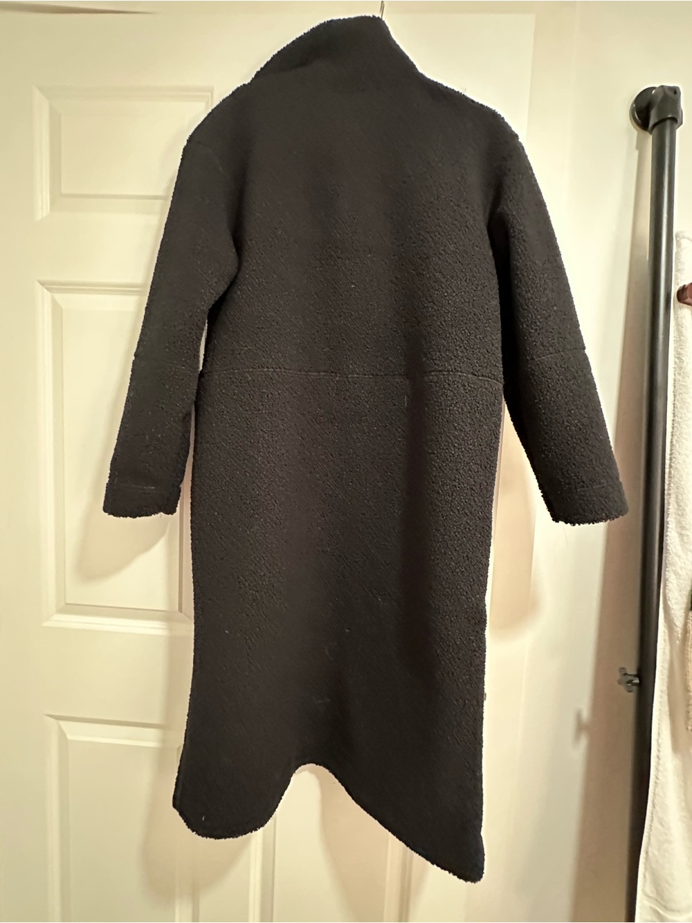 Columbia Women’s Winter Warmth Full Length Jacket Black Sherpa Coat US M, NWOT - Picture 4 of 7